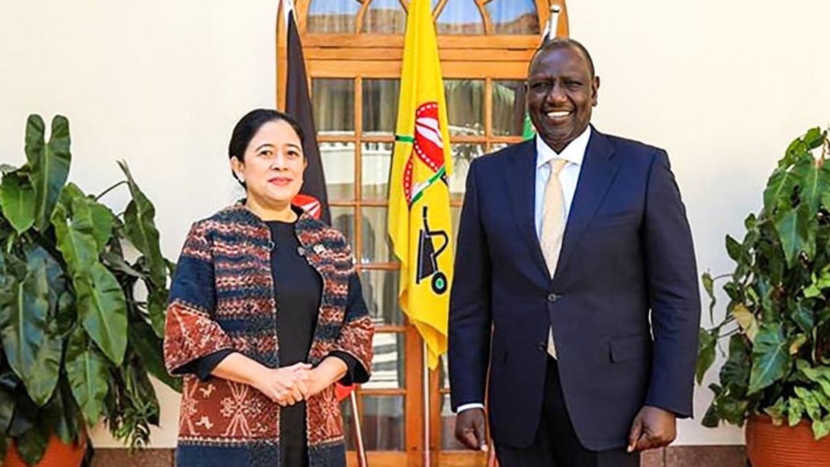 Bertemu di Gedung Negara Kenya, Apa Topik yang Dibahas Puan dengan William Samoei Ruto?