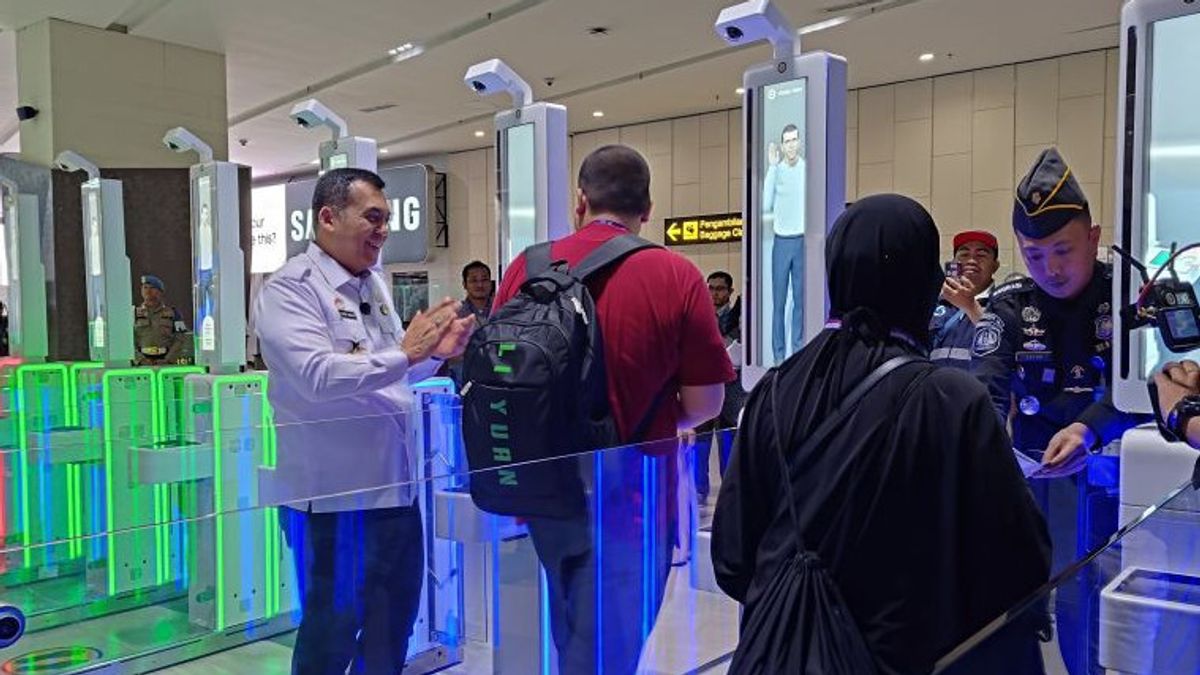 L’immigration augmente 78 autogates à l’aéroport de Soetta similaire à l’aéroport de Doha, disponible dans les 2 et 3 terminaux