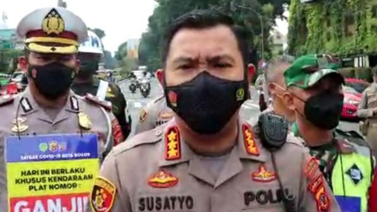 Ganjil Genap Bogor: Sudah 3.525 Kendaraan Motor dan Mobil Diputar Balik