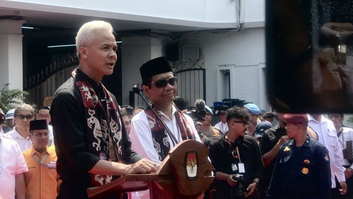 List Of Vice Presidential Candidates To KPU, Mahfud MD Calls No Message From Jokowi