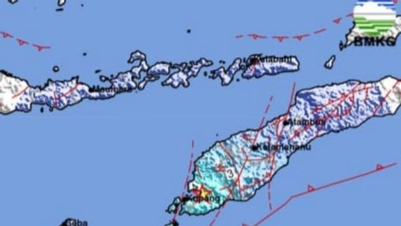最近的地震,NTT的拉兰图卡及其周边地区震颤,震级为5.1