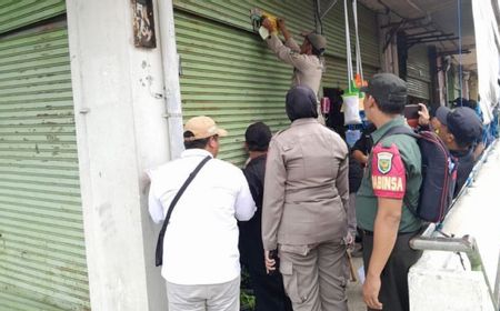 Menunggak Bayar Sewa 1-7 Tahun, 81 Kios di Rejang Lebong Disegel Pemkab