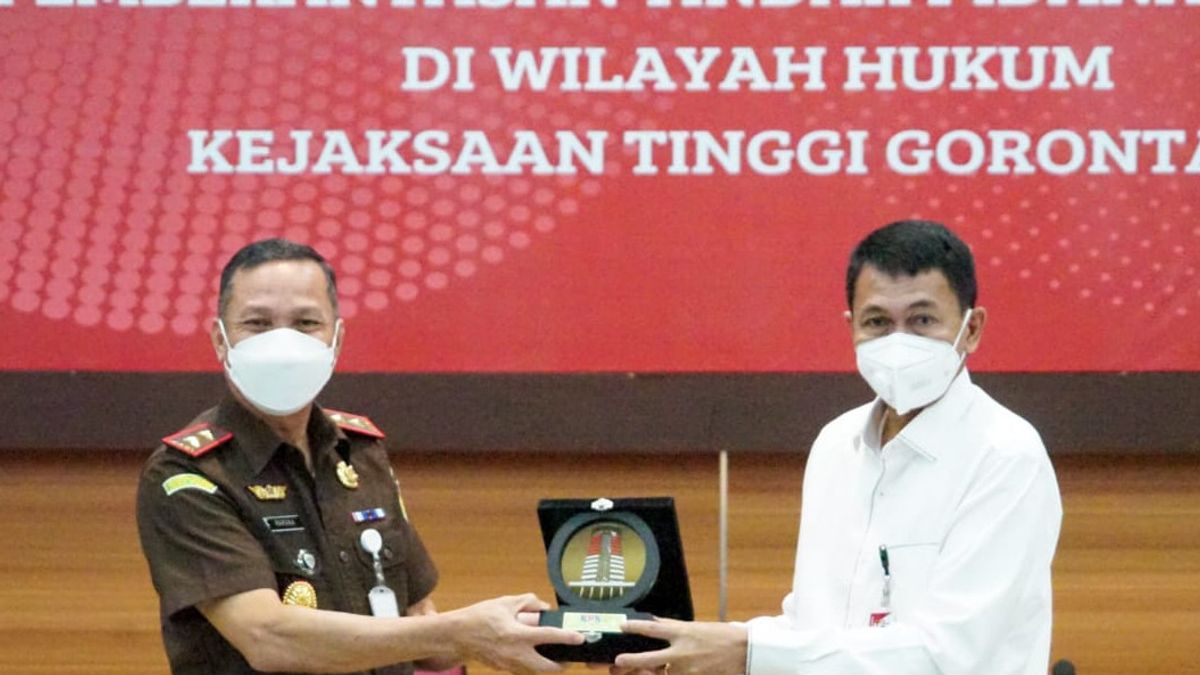 If The Handling Of Corruption Cases In Gorontalo Is Intervened, The KPK: Report, We Take Over Cases