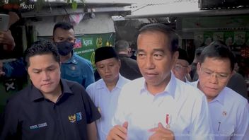 Check Pasar Tugu Pal Depok, Jokowi Finds Rising Rice Prices