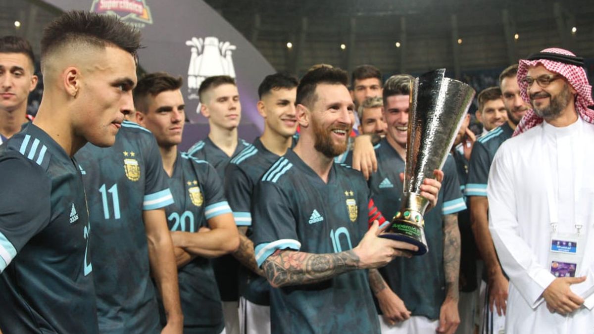 Seperclassico de las Americanas, Trofi Pertama Messi Bersama Argentina