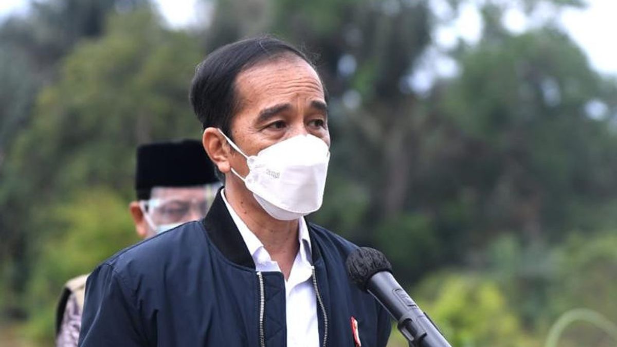 Jokowi 允许使用外语命名山脉到岛屿   