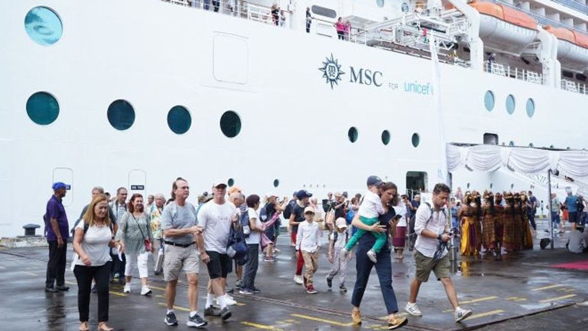 ペリンドは、2023年1月から10月にかけてバリ島でクルーズ船の乗客数の増加を記録しました