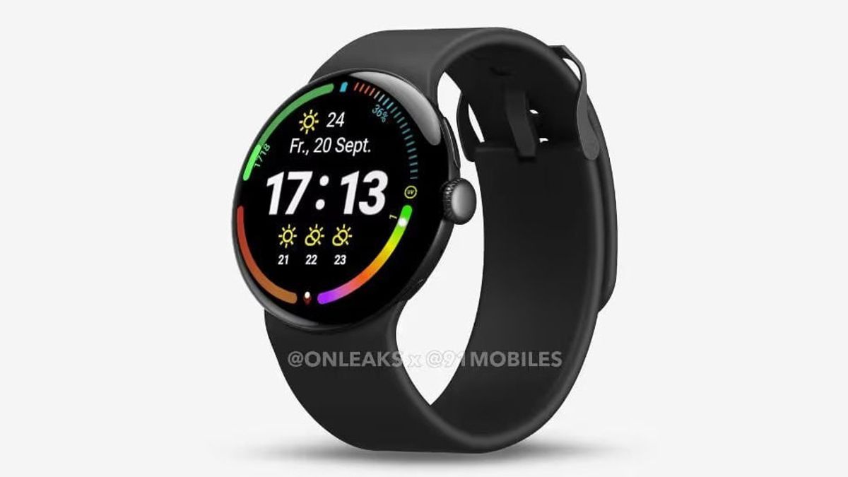 Bocoran Google Pixel Watch 4, Desain Lebih Tebal, Bezel Tipis, dan Tombol Baru