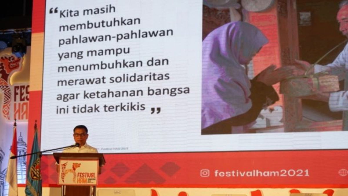 Sosialisasikan Penanganan COVID-19, Moeldoko: Solidaritas Masyarakat adalah Modal