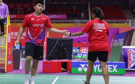 Kejuaraan Dunia Junior 2024: Darren/Bernadine Lolos ke Perempat Final