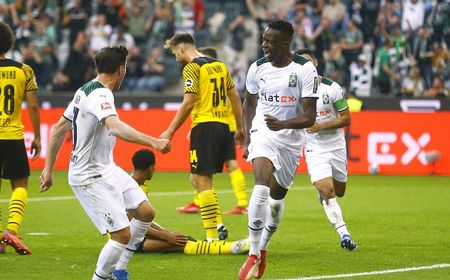 Kehilangan Satu Pemain, Dortmund Harus Mengaku Kalah dari Moenchengladbach