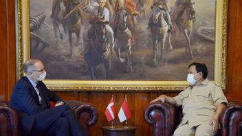 Le Ministre De La Défense Prabowo Reçoit La Visite De L’ambassadeur Danois Pour Discuter De La Coopération Renforcée Entre L’industrie De La Défense