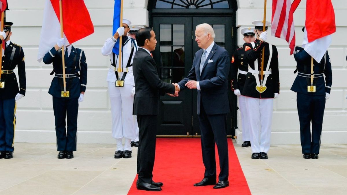 Makan Malam dengan Presiden AS Joe Biden, Jokowi Ajak Pemimpin Negara Asean Bersulang Bagi Kemitraan Asean-AS