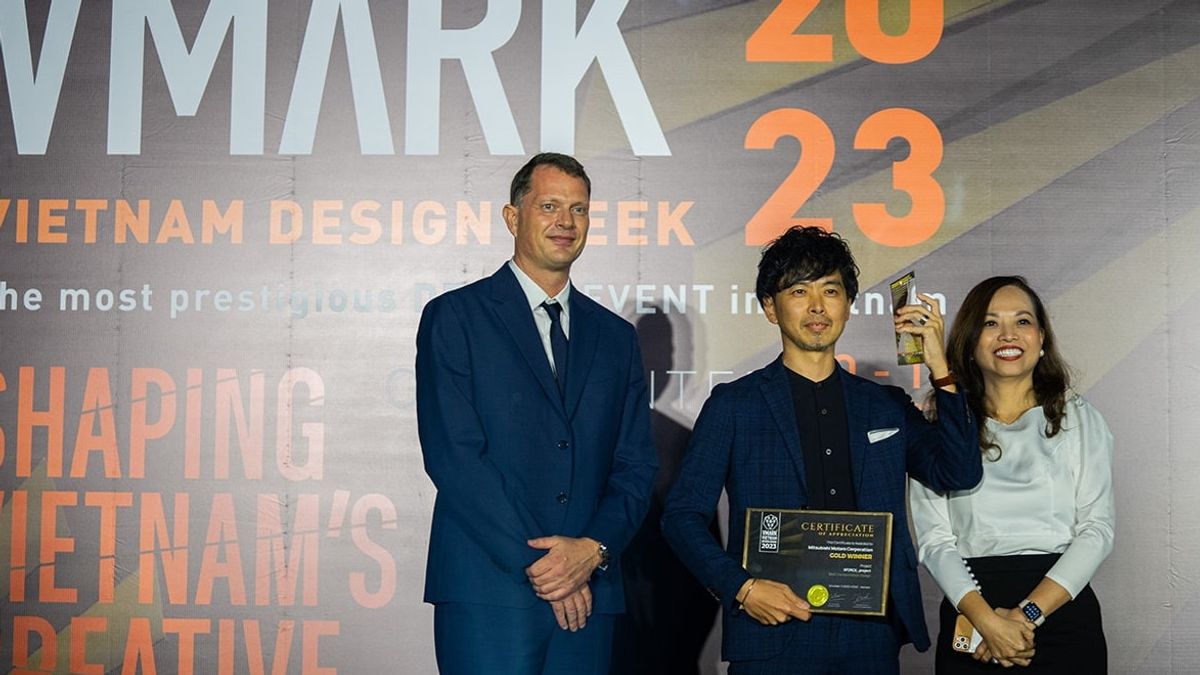 三菱Xforce 获得 VMARK 越南设计奖 2023 金牌