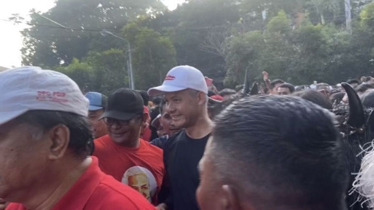 While On A Healthy Road In Denpasar, Governor Koster Introduces Ganjar Pranowo As A Presidential Candidate