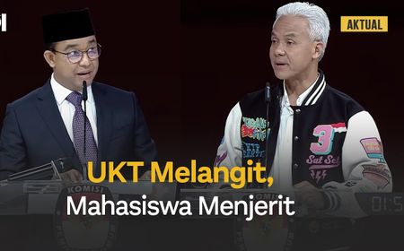 VIDEO: Ganjar Jawab Anies Liberalisasi Pendidikan Bikin UKT Mahal, Mahasiswa Terpaksa Pinjol