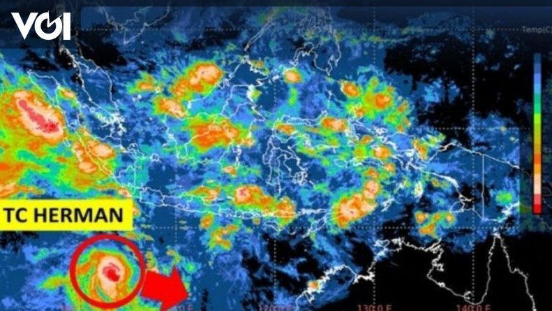 Tropical Cyclone Herman, BMKG Predicts Bengkulu, Lampung And Banten ...