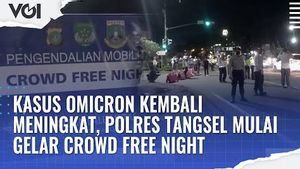 VIDEO: Kasus Omicron Kembali Meningkat, Polres Tangsel Mulai Gelar Crowd Free Night