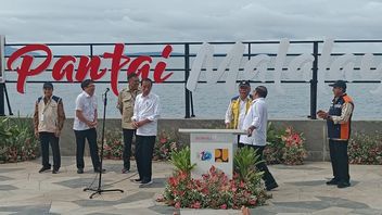 Re-arrangement of Malalayang Beach Manado IDR 96 Billion, Jokowi Invites Residents to Keep Clean