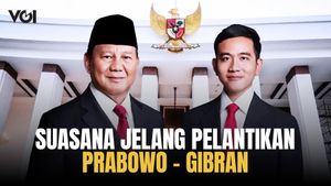 L'atmosphère avant l'inauguration de Prabowo Subianto et Gibran Rakabuming Raka