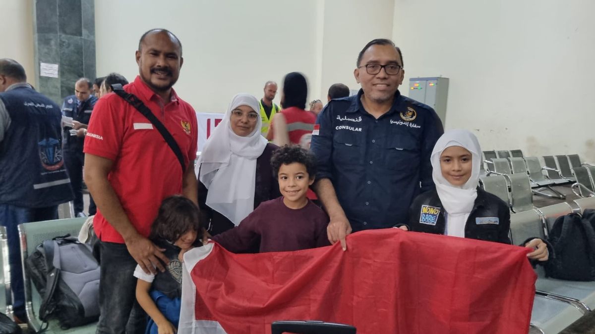 Had Delayed, Four Indonesian Citizens Successfully Evacuated From Gaza To Cairo Through Rafah