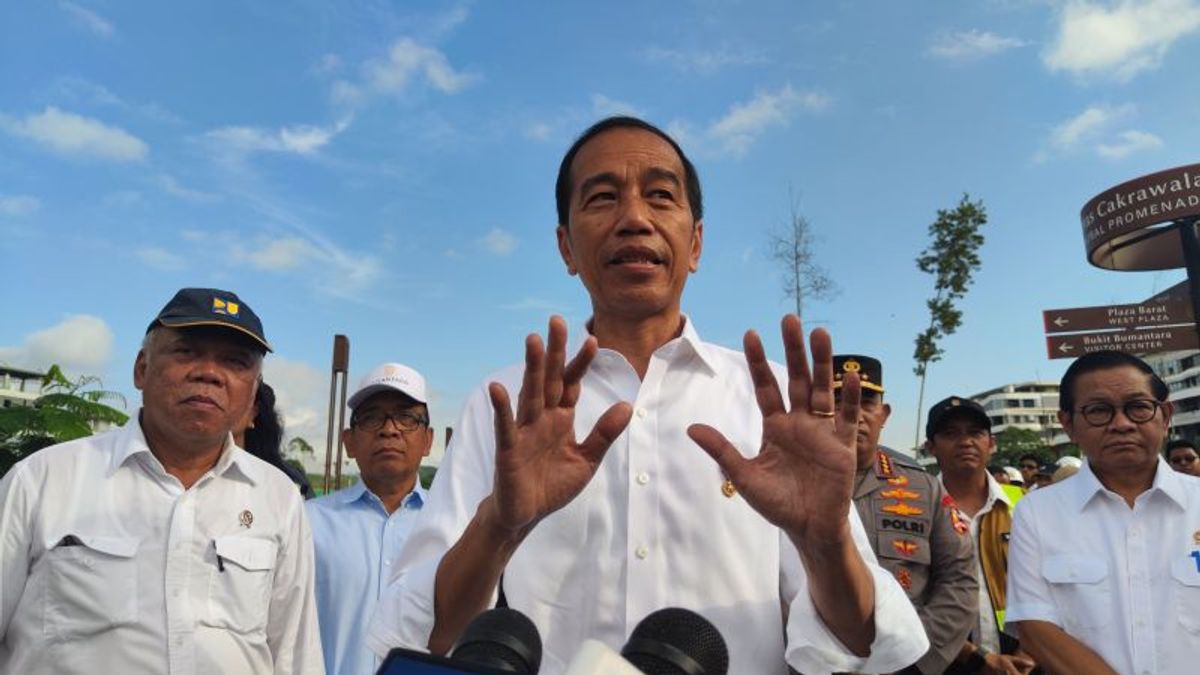 Jokowi Doesn't Want To Force ASN To Move To IKN September 2024