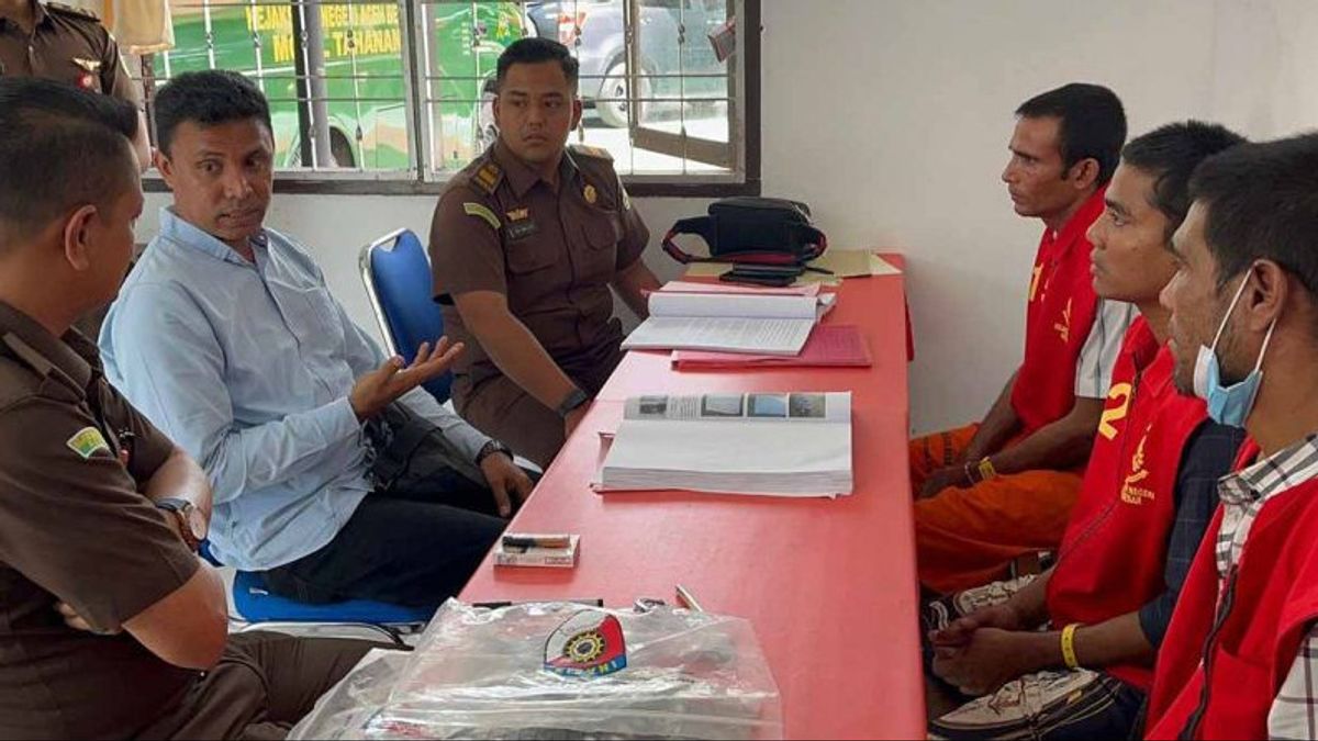 Jaksa Kejari Aceh Besar Mulai Susun Dakwaan Terkait Penyelundupan Imigran Rohingya