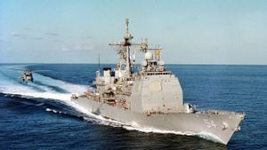 Dua Kapal Jelajah Rudal AS Berlayar di Selat Taiwan, Gedung Putih Sebut Konsisten Kebijakan Satu China 