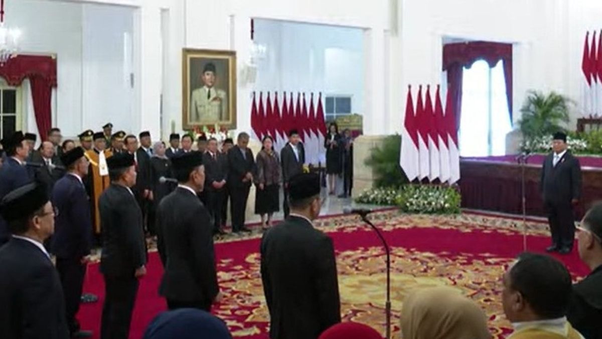 Today Presiden Prabowo Lantik Ketua MA Hingga Kepala Badan, Ada Raffi Ahmad Hingga Yovie Widianto