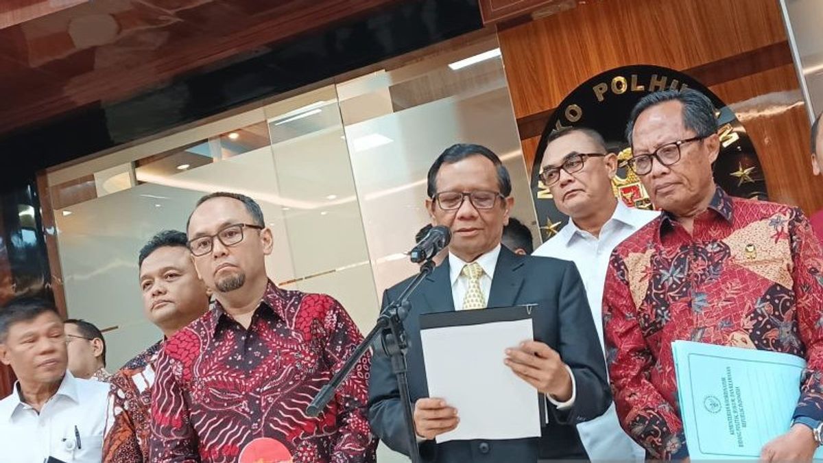 Odd Transactions At The Ministry Of Finance, Mahfud MD Reveals There Is A Counterfeiting Of Gold Import Customs Data Of IDR 189 Trillion