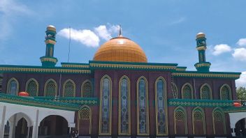 Astaga, Pembangunan Masjid Raya Senapelan Pekanbaru Diduga Dikorupsi