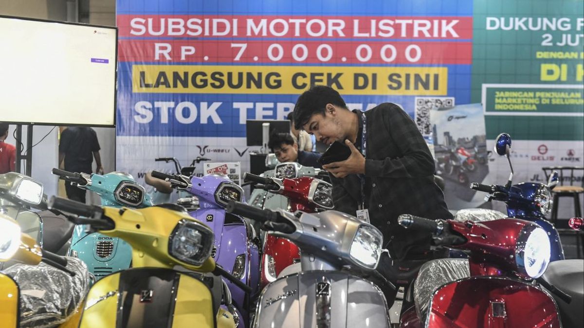 Kemenperin Gelontorkan Anggaran Subsidi Motor Listrik Rp80,72 Miliar pada 2023