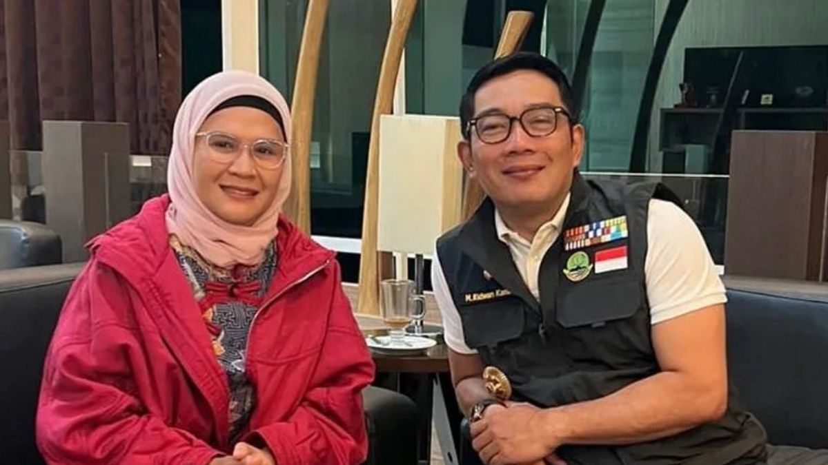 Lucky Hakim Mundur, Bupati Indramayu Temui Ridwan Kamil