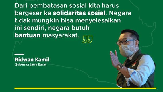 Kang Emil Bilang 37 Persen Wilayah Jabar Masih Perlu Diwaspadai