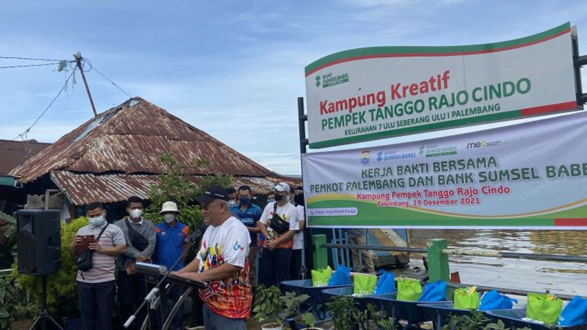BSB Lakukan Pembinaan UMKM di Kampung Kreatif Pempek Tanjung Rajo Cindo