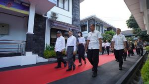 Menteri PUPR Dampingi Kaisar Jepang Tinjau Sabo Dam Yogyakarta