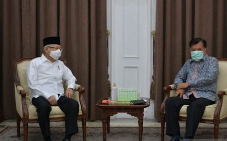 Jusuf Kalla Sambangi Rumah Dinas Wapres Ma'ruf Amin, Ada Apa?