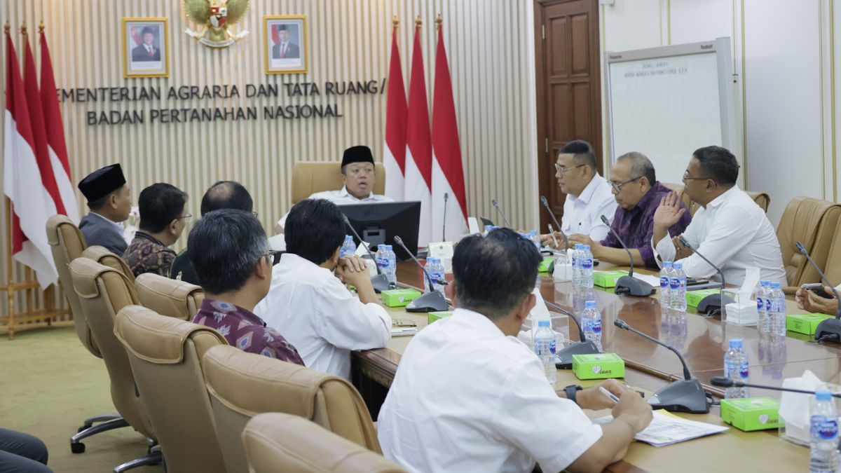 Percepatan Pembuatan Peta Dasar, Menteri Nusron Ingin RTR dan PTSL Segera Rampung