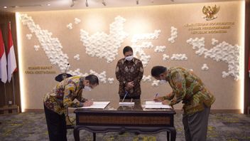 Menko Airlangga Invite Les Universitaires De L’UI Et De L’UPH à Succéder à La Présidence Indonésienne Au G20