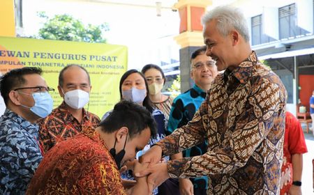 Hadir dalam Rakernas PETKI, Ganjar Pranowo Tekankan Pentingnya Komunitas Penyandang Disablilitas