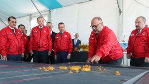 Turki Pasang Pipa untuk Pompa Gas Alam dari Laut Hitam, Presiden Erdogan: Kami akan Transfer 10 Juta Meter Kubik per Hari di Tahun 2023