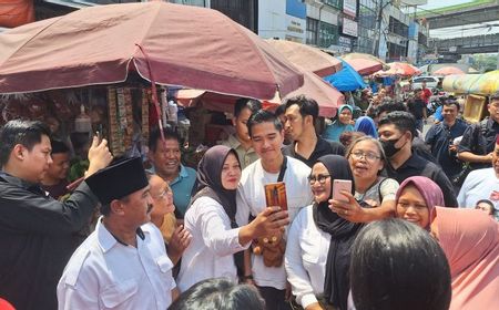 Blusukan, Usul Kaesang Renovasi Pasar Kebayoran Lama Disambut Baik Pedagang