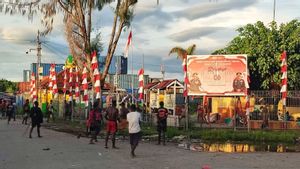 Polisi Olah TKP Perusakan Mapolsek Pelabuhan Pomako Papua Imbas Kecelakaan 