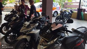 Police Arrest 3 Motorcycle Thieves In East Jakarta Area, 4 Motorcycles Confiscated As Evidence