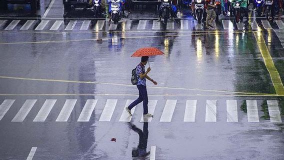 BMKG: Sebagian Wilayah Jakarta Bakal Diguyur Hujan Hari Ini