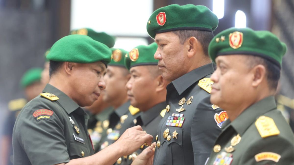 Army Chief Of Staff Leads Certificate 3 Strategic Positions Of The Indonesian Army, Head Of Dispenad Is Now Acting Brigadier General Kristomei Sianturi