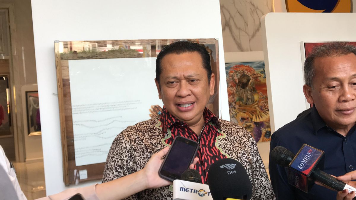 Bamsoet Répond son nom entrera dans l’échange de candidats au poste de Golkar pour remplacer Airlangga