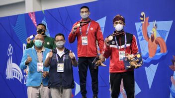 Regardé Par Anies Live In Papua, DKI Sabet Three Gold Swimming Team