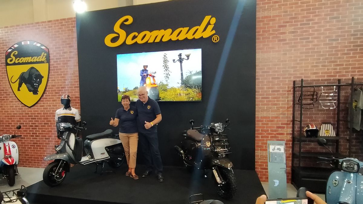 英国のメーカーScomadiはIMOS+2023イベントでインドネシアで正式に舗装されていますが、モーターは何ですか?