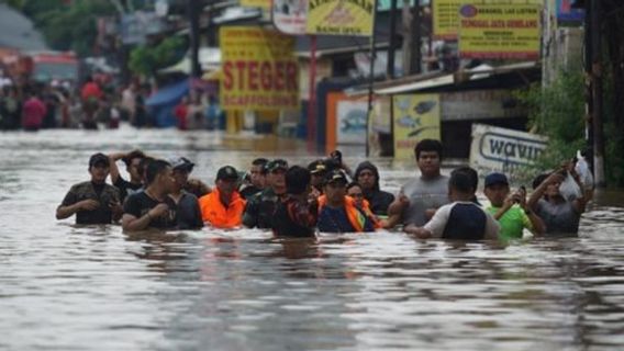 今天下午下雨，雅加达7条街道被淹没